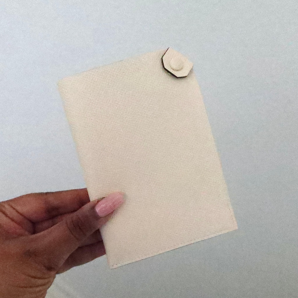 Hermes Craie Passport Holder